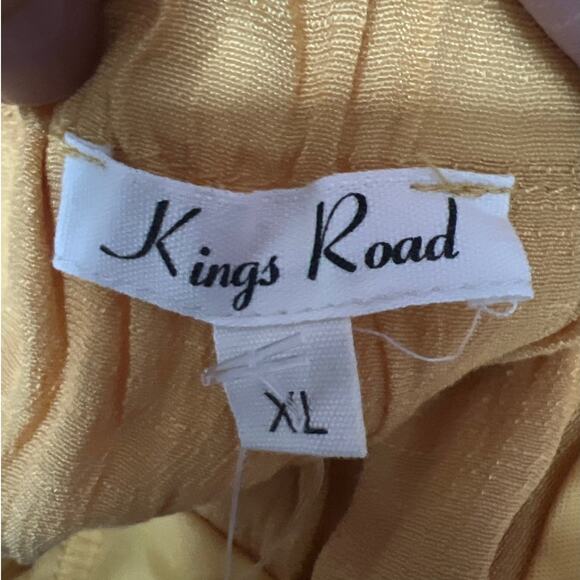 Vintage King Road Womens Maxi Skirt Size XL Honey Gold Style#5121499 - Picture 4 of 8